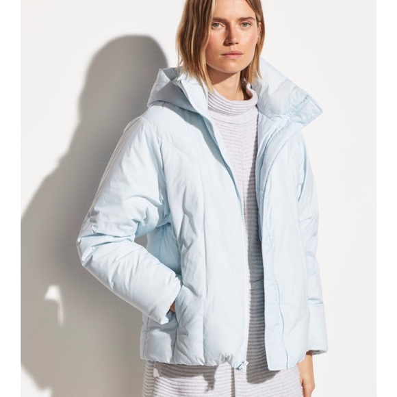 Vince Hooded Puffer Jacket - Picture 1 of 4